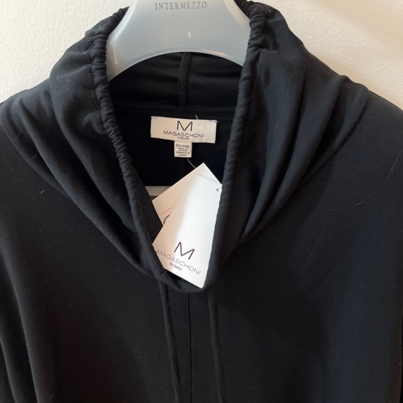 Magaschoni 2X Oversized Sweatshirt Modal Black - Picture 2 of 11